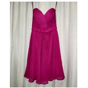 Fuchsia Allure Bridals Bridesmaids Dress- Size 8